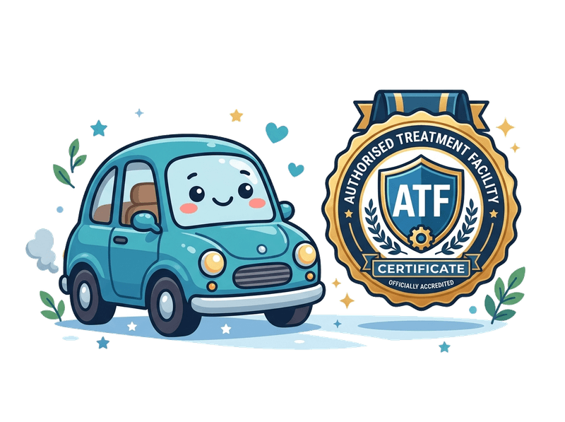 ATF Licensed vehicle processing